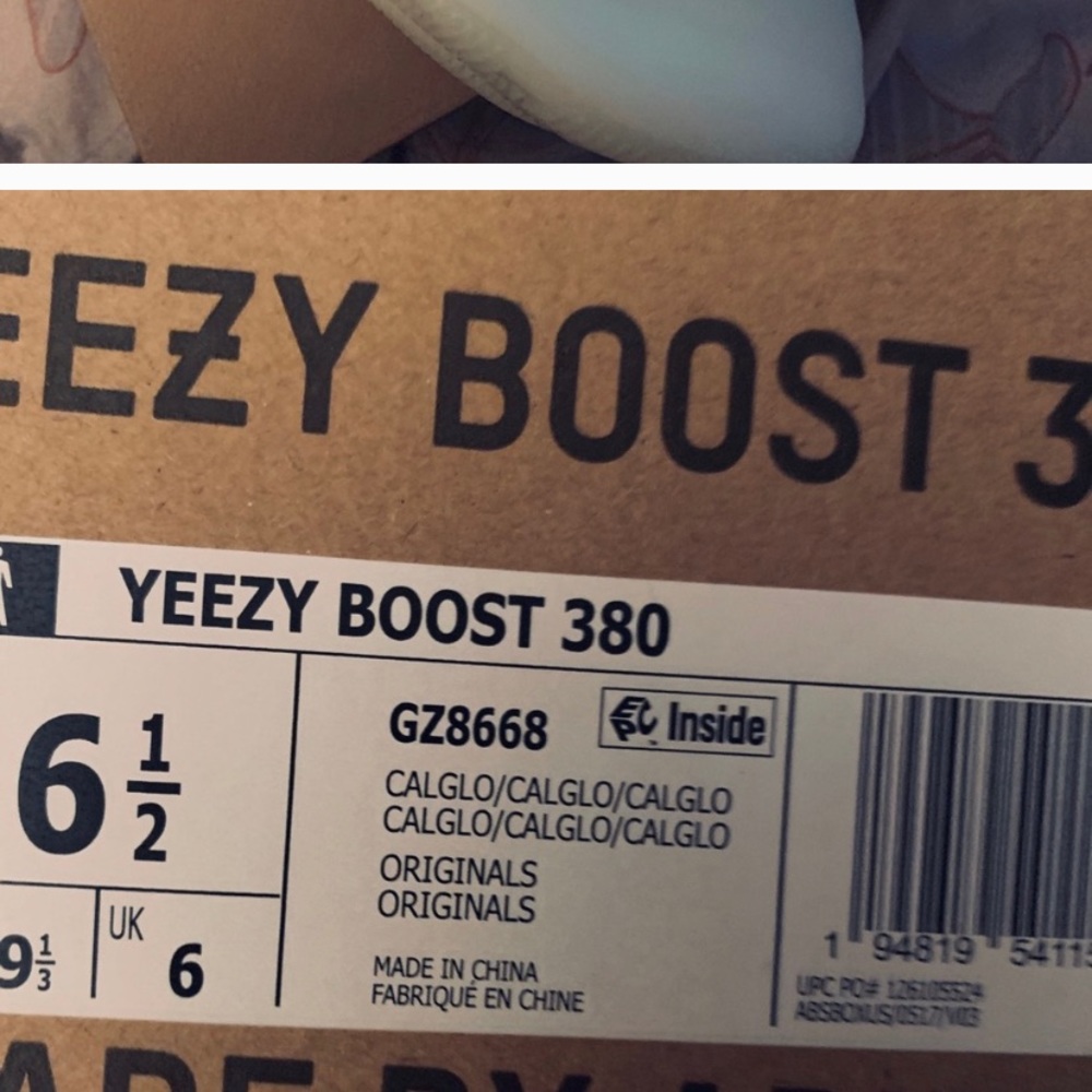 YEEZY 380 6.5 GLO LIMITED GLO… - Picture 11 of 15